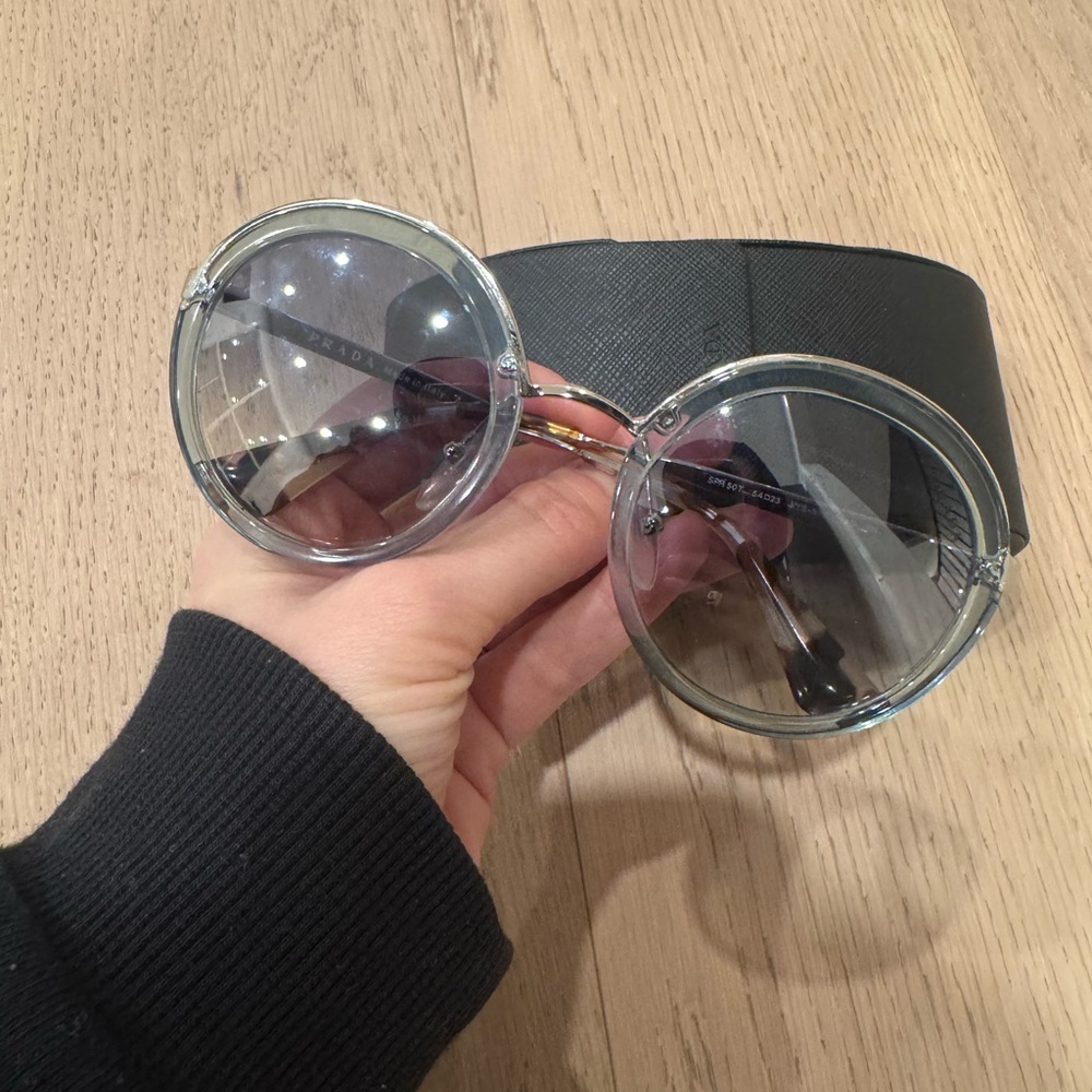 Prada Round Sunglasses with case